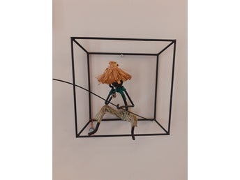BRDR BONFILS TRÅDTAVLA DANSK DESIGN 50 - 60-TAL FISKARE