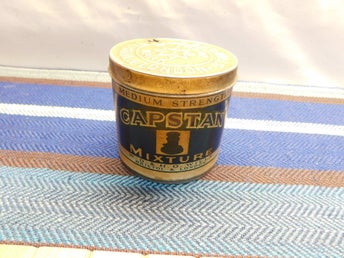 Capstan Mixture Piptobak Vintage Tobakiana Plåtburk