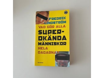 Vad gör alla superokända människor hela dagarna? av Fredrik Lindström, 2004