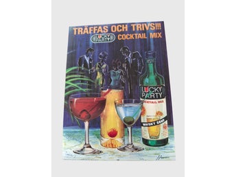 Retro plåtskylt / plansch 