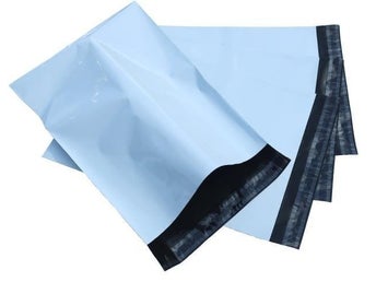 50 nya vita fraktpåsar - 16,5x22cm - passar DVD-skivor m.m. - fraktfritt