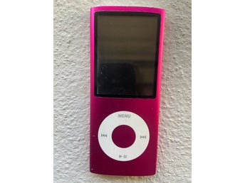 iPod Nano 4 - 16GB Rosa. Behöver ett nytt batteri.