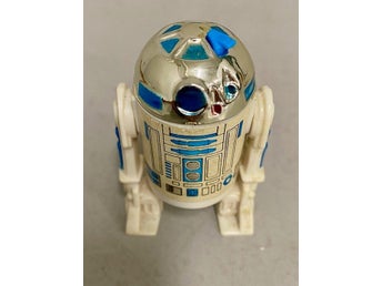 Star Wars Vintage R2-D2 (1977) Kenner – TOPPSKICK / BLANKT KROM & PERFEKT PAPPER