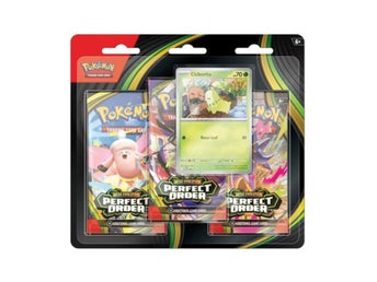 Pokémon Mega Evolution Perfect Order 3-Pack Blister - Chikorita
