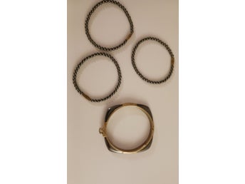 90-tals-armband av blodsten