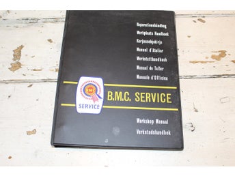 B.M.C. SERVICE. VERKSTADSHANDBOK. 1966. MINITRAKTOR