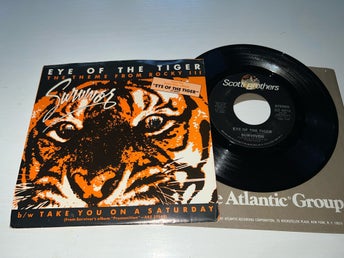 Survivor - Eye Of The Tiger 7” USA Singel Rocky III