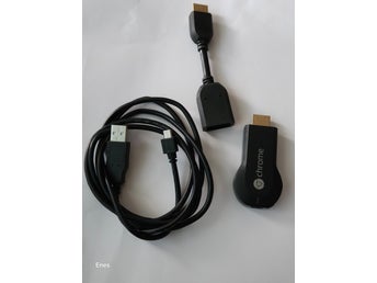 Chromecast / H2G2-42 – Komplett med tillbehör