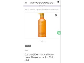 La'dor Dermatical Hair-Loss Shampoo - För Tunt Hår