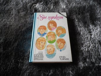 Ungdomsbok * Sju syskon * Wahlströms * Retro * 80-tal * Ethel Turner