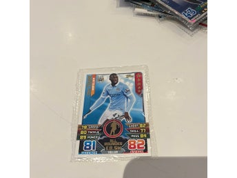 Topps Match Attax Manchester City mittfältare