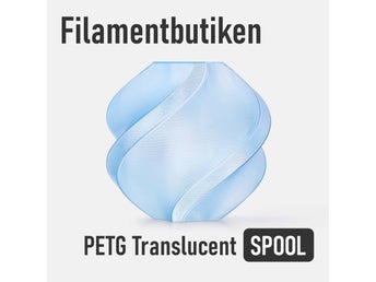 Bambu Lab PETG Translucent Filament Ljusblå