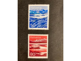 Switzerland 1991 Set Mountain Lakes MNH