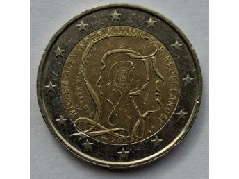 Nederländerna 2 euro 2013 200 år av riket - begagnade mynt
