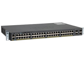 Cisco WS-C2960X-48TS-L - 48 portar 10/100/1000Mbit + 4x SFP