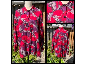 Retro vintage blus 80-tal