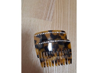 Hårkammar (French combs) med strass, 2-pack
