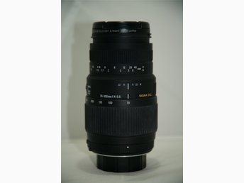 Sigma AF 70-300/4,0-5,6 DG Macro till Nikon