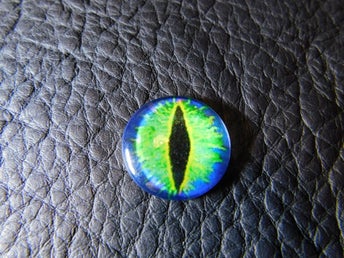 Draköga Glas Dragon Eye Capochon D.I.Y No 13 ( 30 mm )
