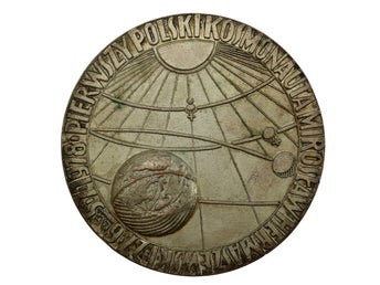 Poland Medal of 25 Years of the Polish Astronautical Society (9522)