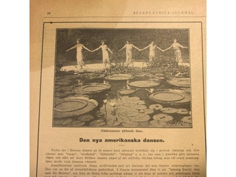 Retro-artikel ”Den nya amerikanska dansen” från 1917