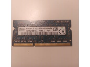 SK Hynix 4GB DDR3L laptop RAM HMT451S6BFR8A