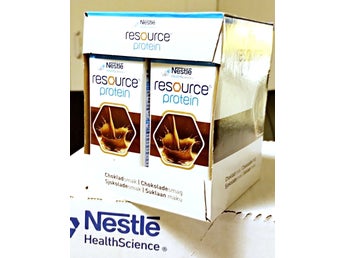 NESTLE RESOURCE PROTEIN Choklad / 48 X 200 ml engångs förpackningar