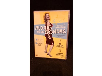 Aldrig På En Söndag (DVD) Melina Mercouri - Studio S 153 - OOP/Utgången