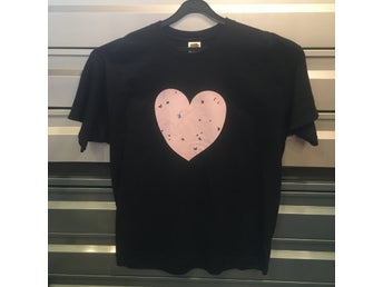 Vintage T-shirt Damien Hirst Butterfly Heart (L)