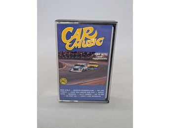 Car Music - Top Hits med kvalité - Kassettband