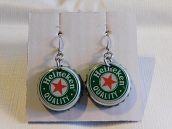 Heineken Öl Örhängen