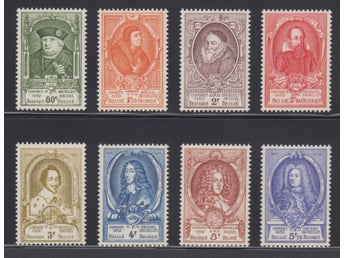 Belgien. M 929-940 ** kpl serie. VACKERT OBJEKT.