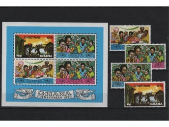 Ghana 1976 Jul 4v + 4v i block