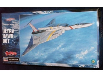TERRESTRIAL DEFENSE FORCE ULTRA HAWK 001 HASEGAWA OÖPPNAD