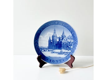 Royal Copenhagen Frederiksborg Tallrik 1953