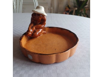 Asciett med figur Gabriel Sweden Vintage 1960