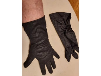 handskar KOLSVARTA 60-tal stl. MEDIUM