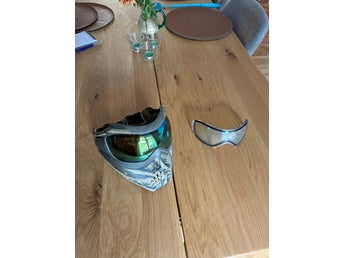 V-Force Grill Paintballmask med extra lins
