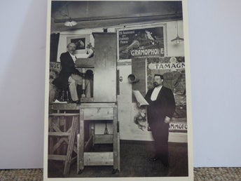 Foto Konst Inspelningssession, Paris, ca 1910