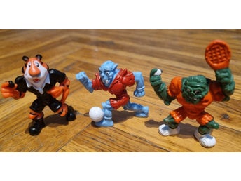 KELLOGG'S MONSTER SPORT STARS IN MY POCKET TONY TIGER 1996, 3st *RARE*