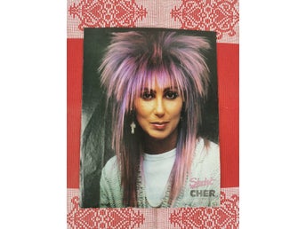 Affisch - Cher - Starlet 1986