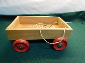 Träbil Leksak från 60 talet Vintage Träleksak