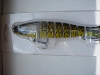 8-Segment Swimbait 13cm 19g stor gädda dödare med extra vassa krokar sjunkande