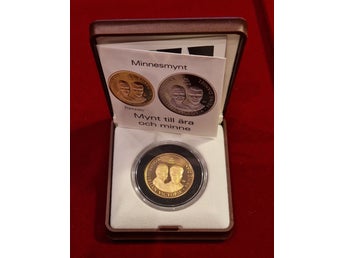 4000 kr Minnesmynt - H.M.K Victoria & Daniels bröllop 2010