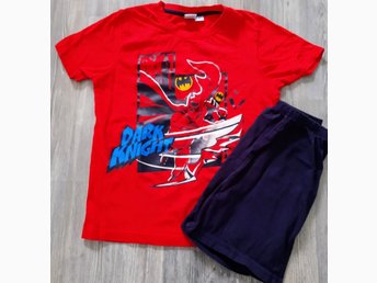 PYJAMAS BATMAN T SHIRT + SHORTS 122 128 PYJAMAS BATMAN T SHIRT + SHORTS 122 128