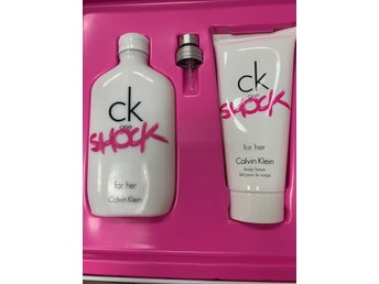 PARFYM CALVIN KLEIN CK SHOCK 100ML EDT + 100ML BODY REKPRIS 565KR