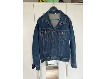 Vintage jeansjacka H&M 70-tal