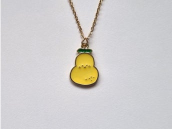 Halsband Gult Päron
