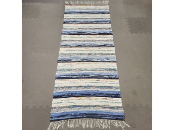 Hemvävd trasmatta 162x64 cm