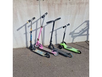 Sparkcyklar, 4 stycken
